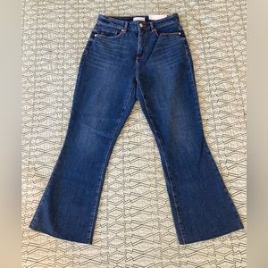 NWT LOFT Fresh Cut High Rise Kick Crop Jean, Size 27 Curvy